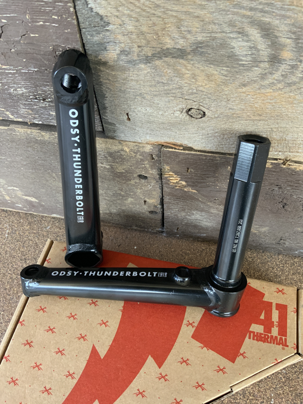 自転車本体 ODYSSEY THUNDERBOLT+ CRANKS Odyssey BMX Thunderbolt 3 piece Cranks – Powers Bike Shop