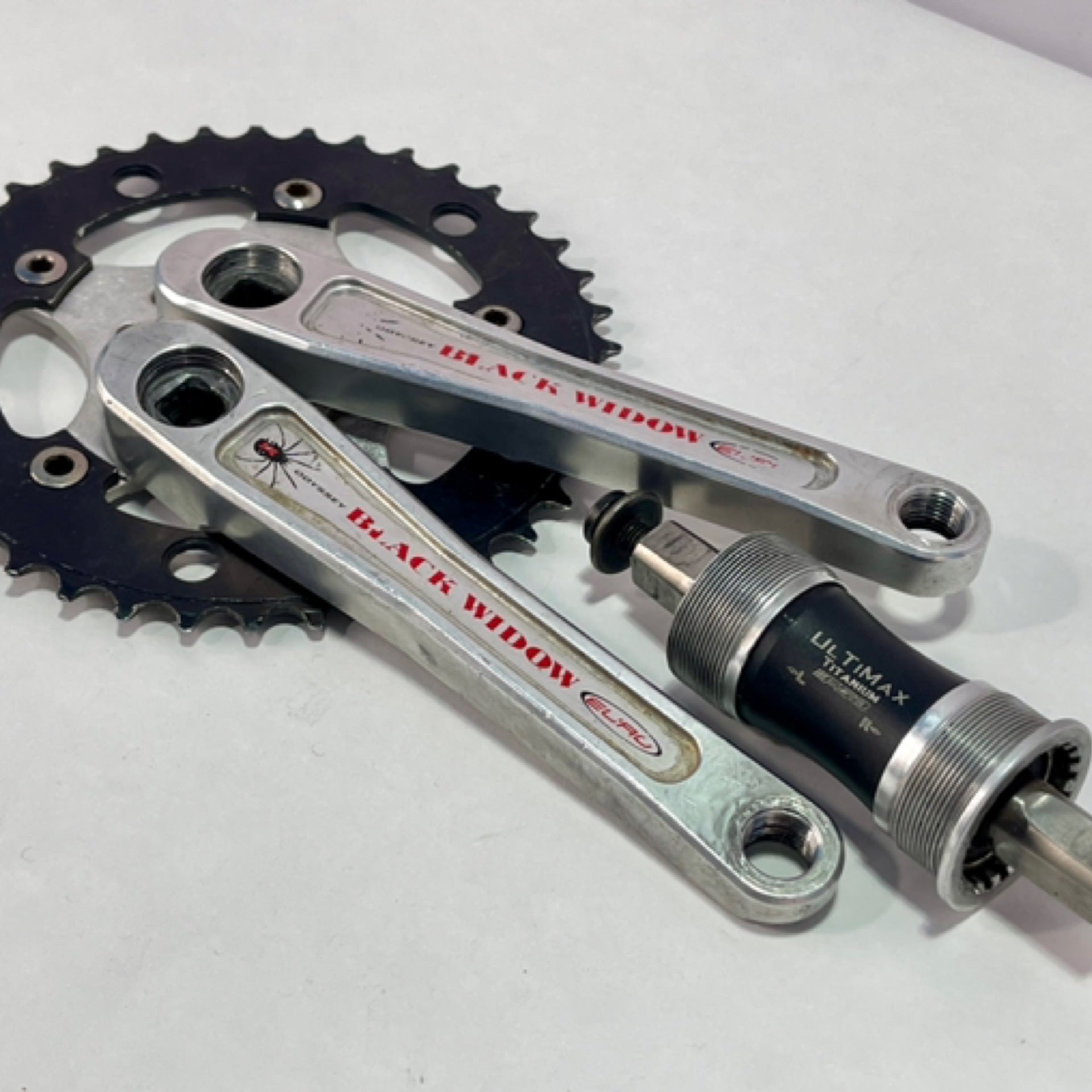 貴重 bmx クランク Odyssey black widow ビンテージ-SEIKO アナログ